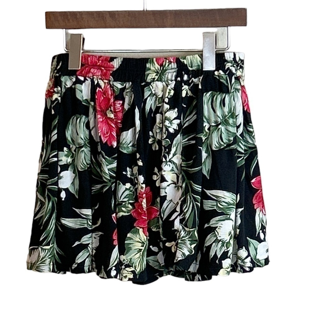 Ralph’s Lauren Demin & Supply Hawaiian Skirt Tropical Floral Vacation Size Small